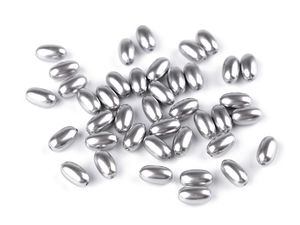 Mărgele premium din imitație de perle în formă de măslină - 6x10mm
