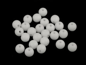 Mărgele acrilice mate Premium – Mărgele rotunde din plastic de 8 mm pentru confecționarea de bijuterii și proiecte creative DIY