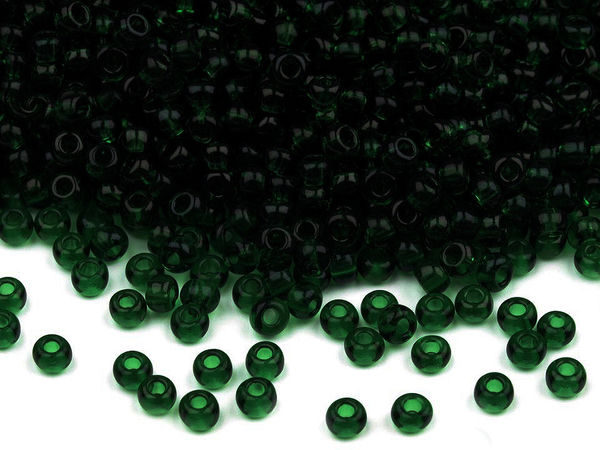 Mărgele rocaille din sticlă cehească Preciosa Premium 10/0 (2,3 mm) - Mărgele rotunde de calitate superioară pentru confecționarea de bijuterii, broderii și proiecte creative, 250g