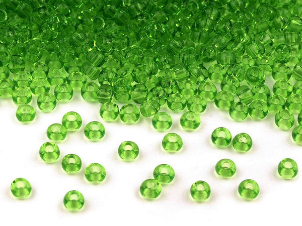 Mărgele rocaille din sticlă cehească Preciosa Premium 10/0 (2,3 mm) - Mărgele rotunde de calitate superioară pentru confecționarea de bijuterii, broderii și proiecte creative, 250g