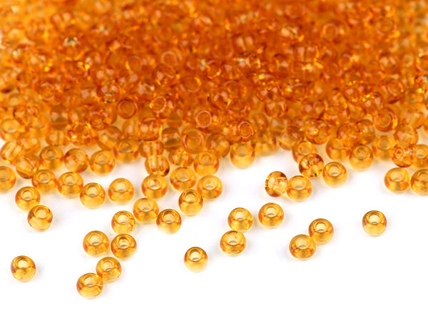 Mărgele rocaille din sticlă cehească Preciosa Premium 10/0 (2,3 mm) - Mărgele rotunde de calitate superioară pentru confecționarea de bijuterii, broderii și proiecte creative, 250g