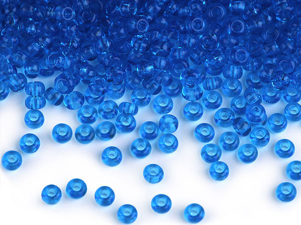 Mărgele rocaille din sticlă cehească Preciosa Premium 10/0 (2,3 mm) - Mărgele rotunde de calitate superioară pentru confecționarea de bijuterii, broderii și proiecte creative, 250g