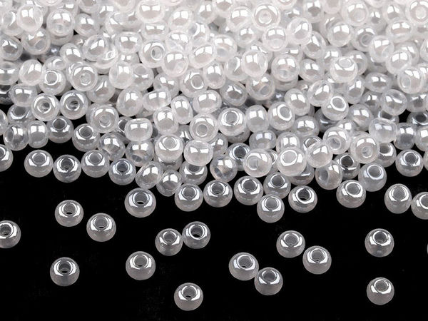 Mărgele de nisip rocaille din sticlă cehească premium Preciosa - Dimensiune 10/0 (2,3 mm), 250 g