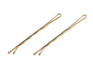 Agrafă de păr metalică minimalistă, 60 mm - Fixare sigură pentru păr fin și des