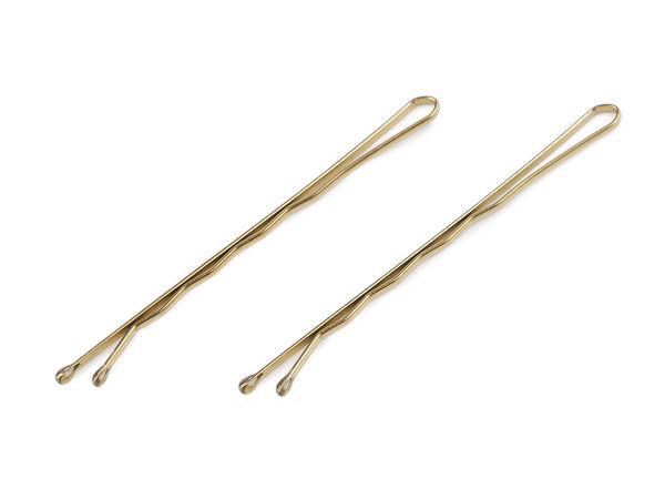 Agrafă de păr metalică minimalistă, 60 mm - Fixare sigură pentru păr fin și des