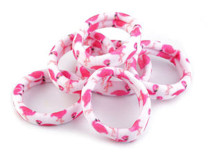 Elastice de păr premium - Elastice delicate cu decorațiuni fermecătoare (Set de 6 bucăți)