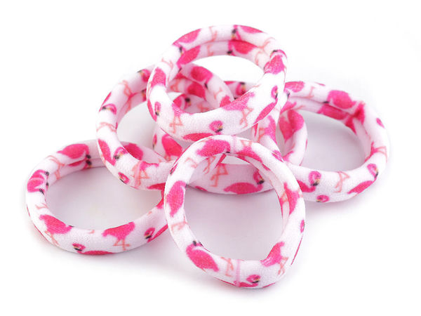 Elastice de păr premium - Elastice delicate cu decorațiuni fermecătoare (Set de 6 bucăți)