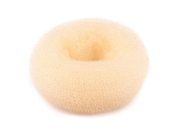 Burete premium pentru coc (Ø7.5cm) – Inel de coafat pentru coc elegant de balerină și coafuri lejere