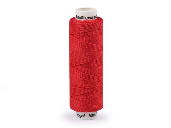 Ață de in premium pentru nasturi - Ață de cusut de mare rezistență, 50m (TEX 40x3)