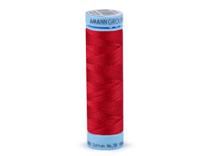 Ață de cusut din bumbac 100% Amann Triana Premium – 100m, Eticheta Nr. 50 | Ață de înaltă rezistență pentru îmbrăcăminte, lenjerie de pat și textile de casă
