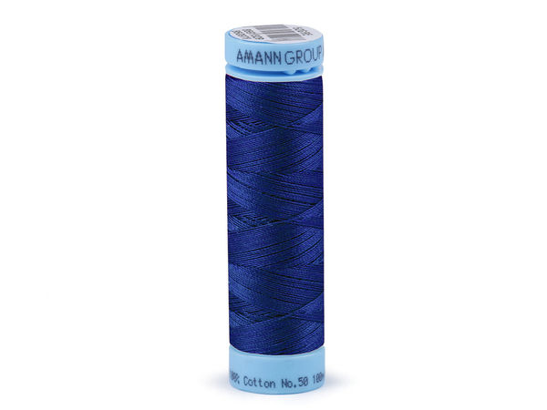 Ață de cusut din bumbac 100% Amann Triana Premium – 100m, Eticheta Nr. 50 | Ață de înaltă rezistență pentru îmbrăcăminte, lenjerie de pat și textile de casă