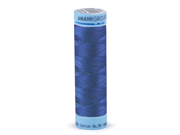 Ață de cusut din bumbac 100% Amann Triana Premium – 100m, Eticheta Nr. 50 | Ață de înaltă rezistență pentru îmbrăcăminte, lenjerie de pat și textile de casă