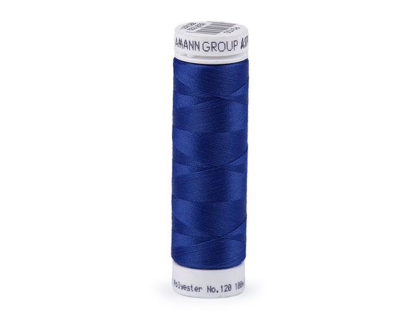 Ață de cusut elastică premium din poliester pentru overlock Amann Aspotex 120 - 100m