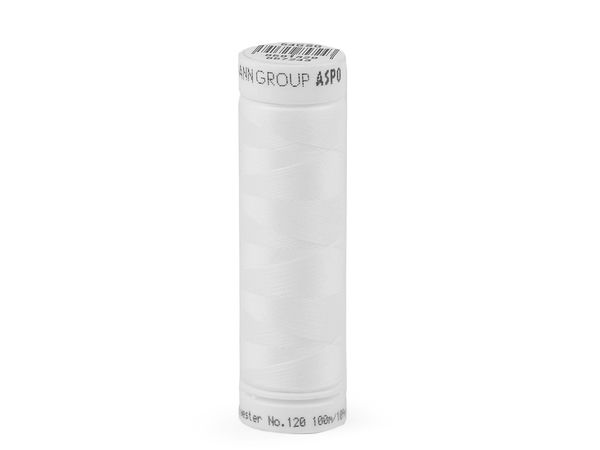 Ață de cusut elastică premium din poliester pentru overlock Amann Aspotex 120 - 100m