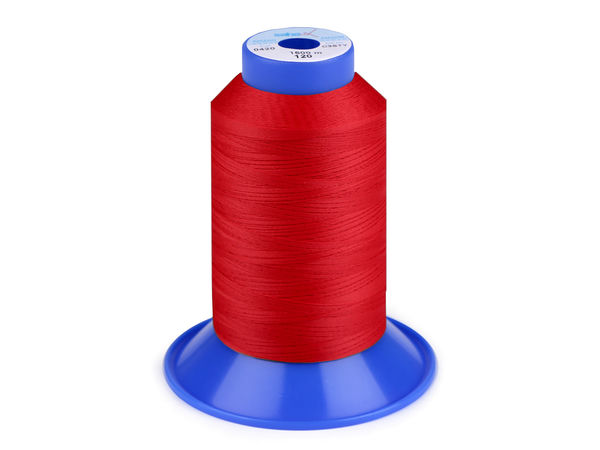 Ață de cusut elastică premium Sabaflex 120 - Con industrial de 1500m pentru materiale elastice și costume de baie