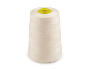 Ață de cusut premium 100% bumbac 40S/2 – 5000 yarzi (Ecru deschis)