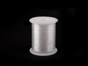 Fir de nailon monofilament premium transparent, 100m - Ață invizibilă pentru cusut și lucru manual
