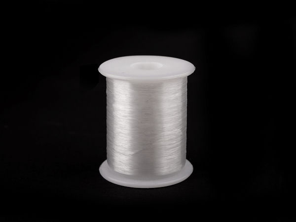 Fir de nailon monofilament premium transparent, 100m - Ață invizibilă pentru cusut și lucru manual
