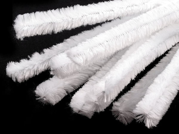Sârmă plușată premium chenille (15mm x 30cm) - Tije flexibile și pufoase pentru proiecte creative și decorațiuni de sărbători