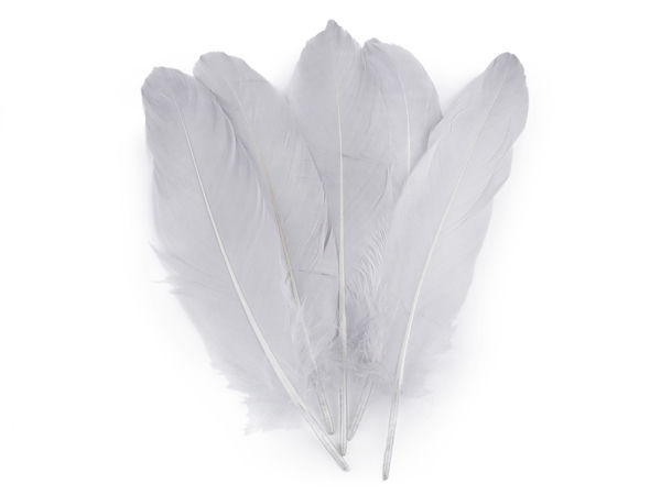Pene decorative premium de gâscă (12-21 cm) - Culori asortate pentru lucru manual, costume și design floral
