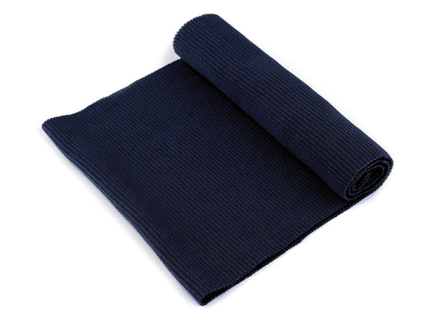 Patent elastic premium tricotat pentru manșete și betelie - Tricot tubular, 15x70 cm