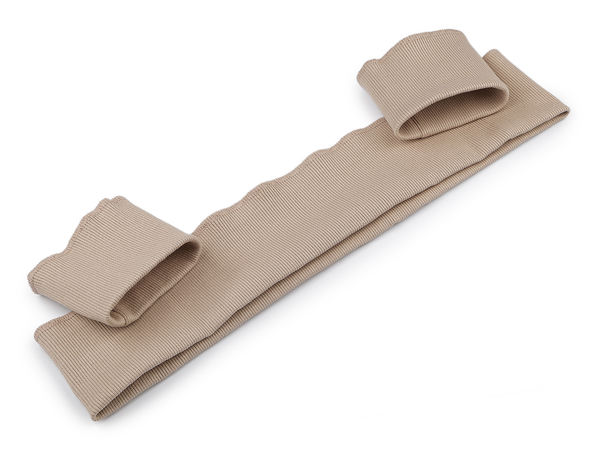 Set din patent tricotat elastic din bumbac pentru manșete și talie - Finisaje de galanterie pentru haine, 3 piese (7,5 cm)