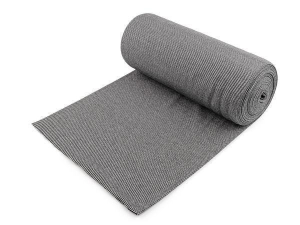 Tricot patent tubular elastic din bumbac premium - Patent reiat fin pentru îmbrăcăminte și benzi de talie