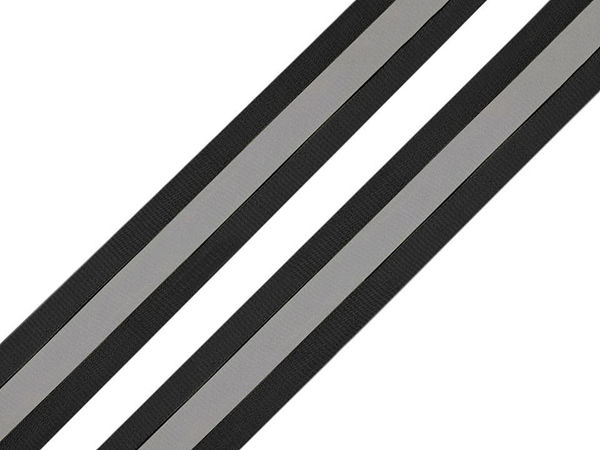 Chingă reflectorizantă premium - Bandă de înaltă vizibilitate de 25 mm pentru îmbrăcăminte și echipamente