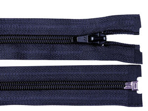 Fermoar detașabil nr. 5 din nylon spiralat pentru jachete (55 cm)