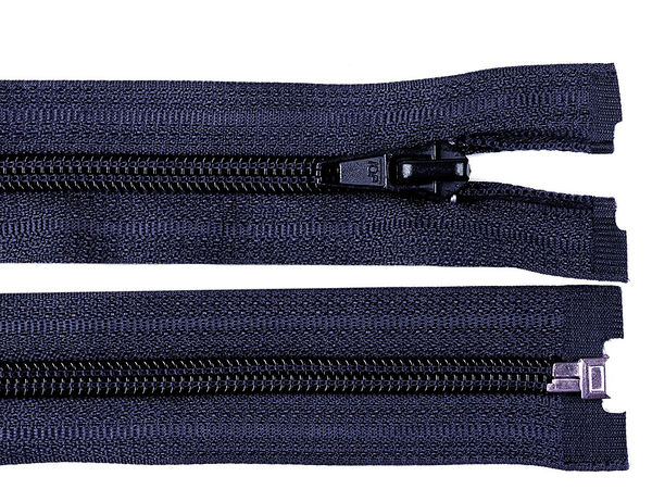 Fermoar detașabil nr. 5 din nylon spiralat pentru jachete (55 cm)