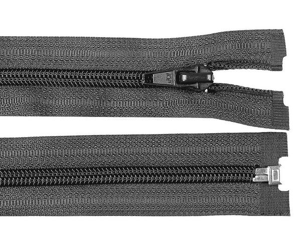 Fermoar spiralat din nailon premium Nr. 5 - 75 cm, detașabil pentru jachete