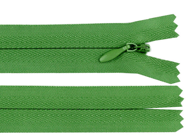 Fermoar spiralat ascuns premium 35 cm Nr. 3 - Fermoar din nailon nedetașabil pentru articole vestimentare și decorațiuni interioare