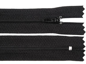 Fermoar spiralat nedetașabil din nailon nr. 3 premium, cu cursor pinlock (20 cm)