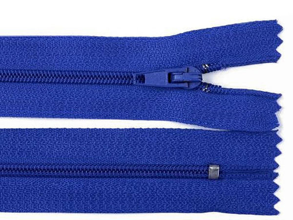 Fermoar premium spiralat din nailon nr. 3 cu cursor autoblocant tip pinlock (25 cm) pentru cusut