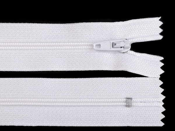 Fermoar spiralat nedetașabil premium Nr. 3 cu cursor autoblocant (12 cm)