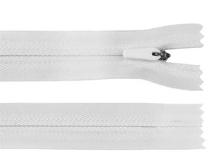 Fermoar invizibil premium din nailon nedetașabil de 25 cm (nr. 3) cu cursor semi-autoblocant