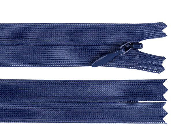 Fermoar invizibil din nailon nedetașabil YKK Nr. 3 (50 cm)