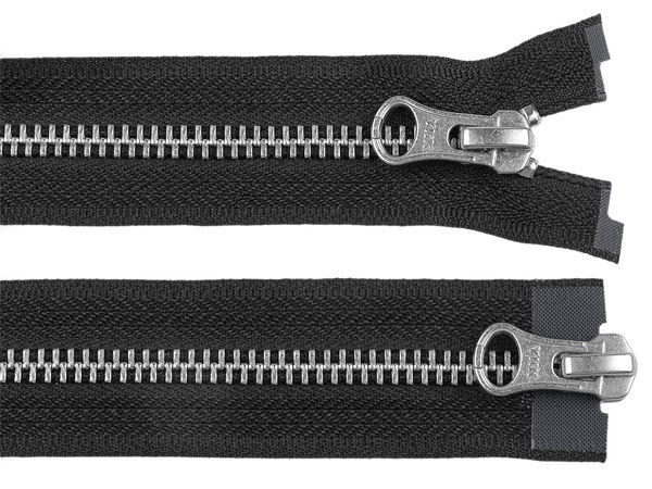 Fermoar metalic YKK Nr. 5, detașabil cu două cursoare, 90 cm - Fermoar de schimb ultra-rezistent pentru jachete și paltoane din piele