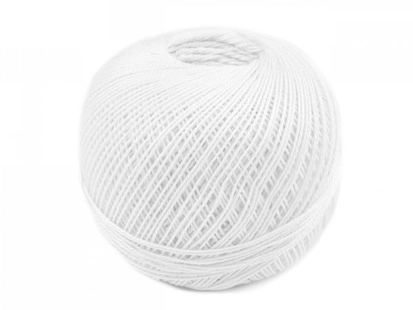 Fir din bumbac pentru croșetat și brodat Snehurka de la NITARNA | Fir în 3 fire Tex 50x3 (Cutie cu 10 gheme, 30g / 200m)