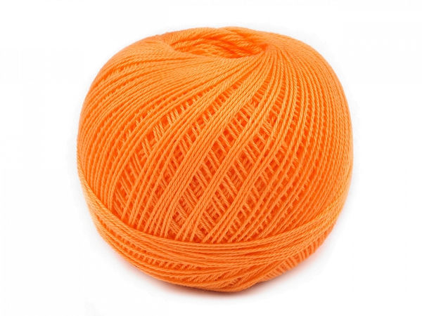 Fir din bumbac pentru croșetat și brodat Snehurka de la NITARNA | Fir în 3 fire Tex 50x3 (Cutie cu 10 gheme, 30g / 200m)