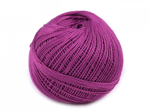 Fir din bumbac pentru croșetat și brodat Snehurka de la NITARNA | Fir în 3 fire Tex 50x3 (Cutie cu 10 gheme, 30g / 200m)