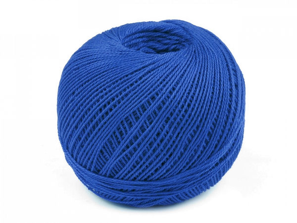 Fir din bumbac pentru croșetat și brodat Snehurka de la NITARNA | Fir în 3 fire Tex 50x3 (Cutie cu 10 gheme, 30g / 200m)