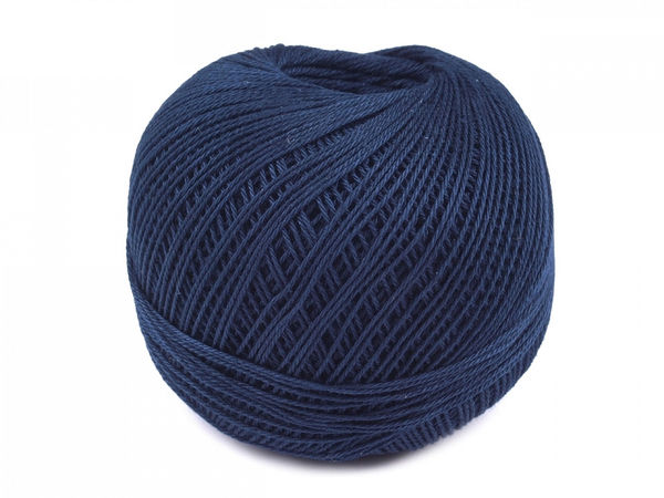 Fir din bumbac pentru croșetat și brodat Snehurka de la NITARNA | Fir în 3 fire Tex 50x3 (Cutie cu 10 gheme, 30g / 200m)
