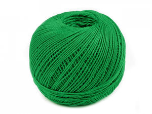 Fir din bumbac pentru croșetat și brodat Snehurka de la NITARNA | Fir în 3 fire Tex 50x3 (Cutie cu 10 gheme, 30g / 200m)