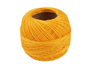 Fir de bumbac perle premium Nitarna pentru broderie și croșetat - 60tex x 2, ghem de 85m | Fabricat în Cehia
