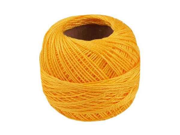 Fir de bumbac perle premium Nitarna pentru broderie și croșetat - 60tex x 2, ghem de 85m | Fabricat în Cehia