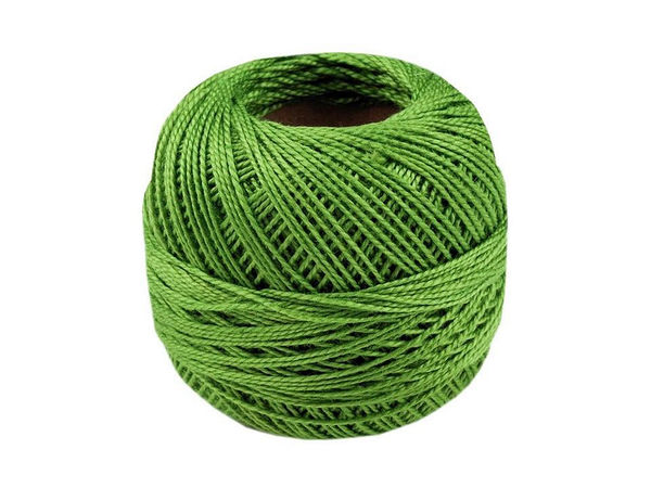 Fir de bumbac perle premium Nitarna pentru broderie și croșetat - 60tex x 2, ghem de 85m | Fabricat în Cehia