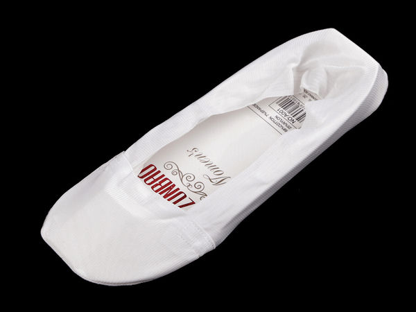 Șosete tălpici invizibile din bumbac anti-alunecare pentru damă - Șosete decupate pentru balerini, espadrile și pantofi Mary Jane