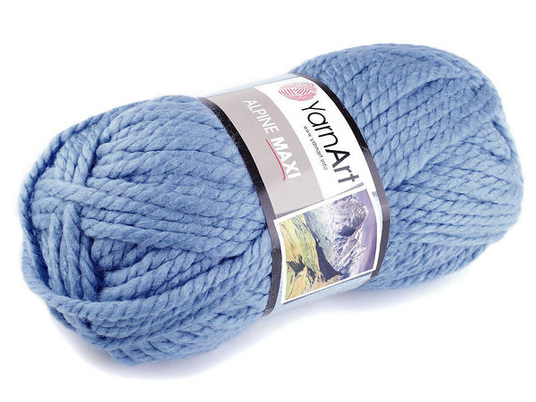 Fir de tricotat și croșetat Alpine Maxi Super Bulky (250g) – Fir premium gros și călduros pentru pulovere, fulare și veste
