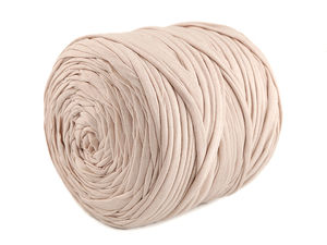 Fir textil premium tip spaghete (T-shirt yarn) din materiale reciclate (550-700g) - Șnur elastic din material textil pentru tricotat și croșetat